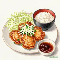 おろしから揚げ定食　【3個】