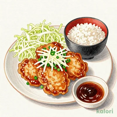 Fried Chicken with Grated Daikon Set Meal (3 pcs)