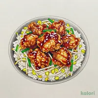 ジンギスカン風“北海道”　ザンギ丼