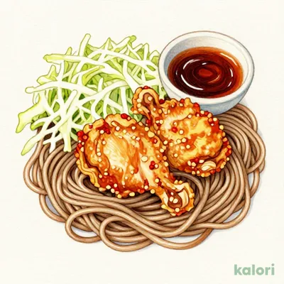 もり蕎麦＆から揚げセット