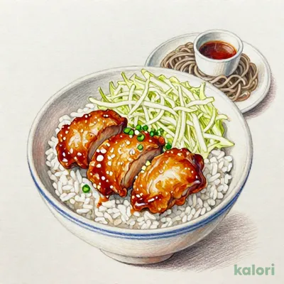 ★蕎麦2倍★甘とろから揚げ丼＆もり蕎麦セット