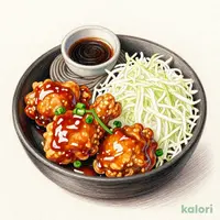 甘とろから揚げ丼&もり蕎麦セット