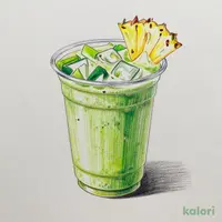 Green Pineapple Smoothie (L)