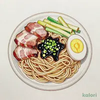 とん黒油そば
