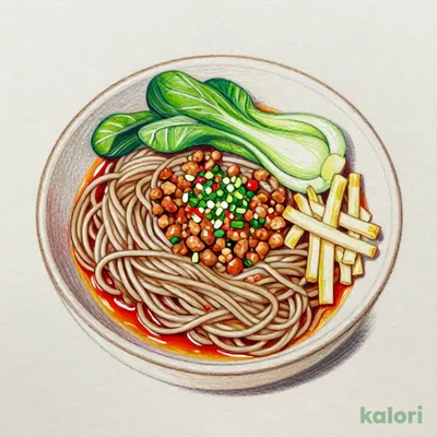 炎の担々油そば