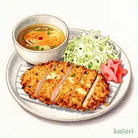 Aged Pork Fillet Miso Katsu Set Meal