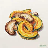 しいたけとかぼちゃのフライ