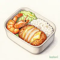 テイクアウト 海老&ヒレとチーズチキンかつ弁当