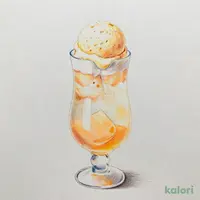 メロンソーダフロート