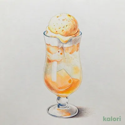 メロンソーダフロート