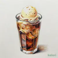 ランチ コーラフロート