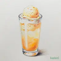 ランチ メロンソーダフロート