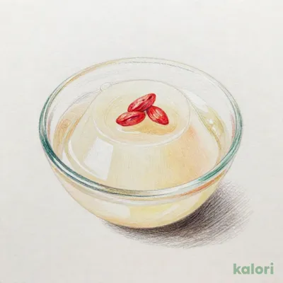 ランチ 杏仁豆腐