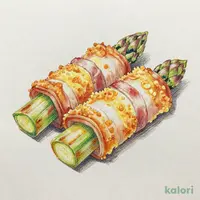 一品アスパラ巻き
