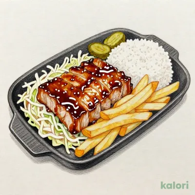 新潟県産 黄金豚のポークソテー定食〈200g〉