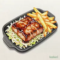 新潟県産 黄金豚のポークソテー定食〈200g〉（単品）