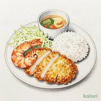 海老&ヒレかつ定食 単品