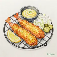 海老フライ定食