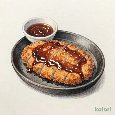 鉄板味噌かつ定食