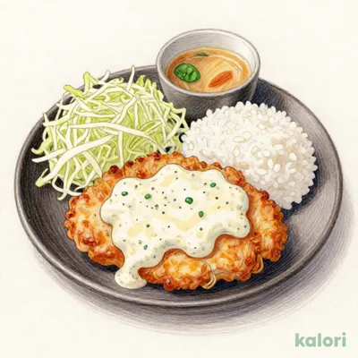 黒酢チキン南蛮定食