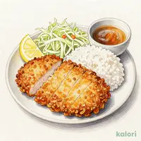 かき＆ロースかつ定食