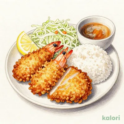 かき＆海老・ヒレかつ定食