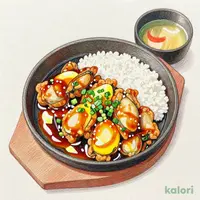とろ玉かきとじ鍋定食