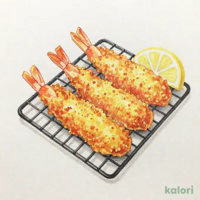海老フライ定食(単品)
