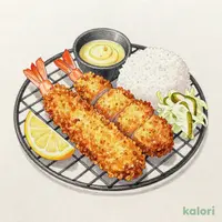 海老&ヒレかつ定食