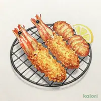 海老＆ヒレかつ定食(単品)