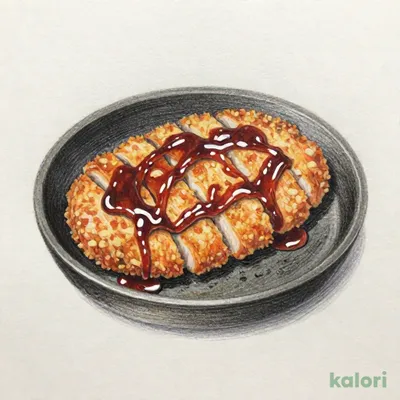 鉄板味噌かつ定食（単品）