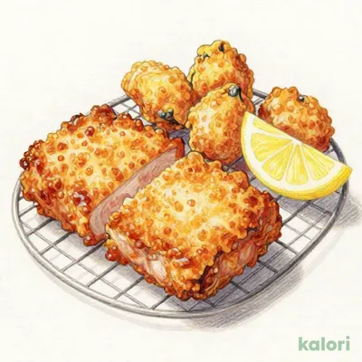 ランチ かき&Wヒレかつ（単品）