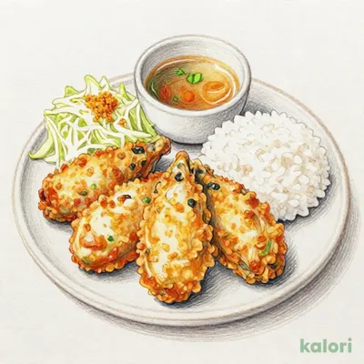 ランチ かきフライ定食