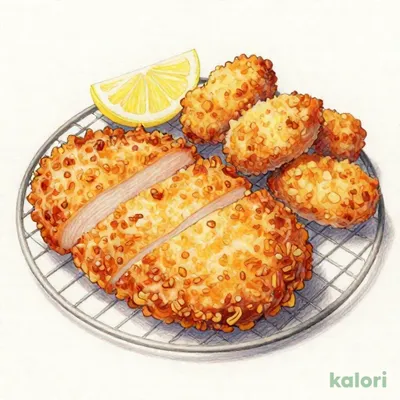 ランチ かき＆ヒレかつ定食（単品）