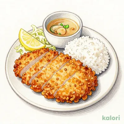 ランチ かき＆ロースかつ定食