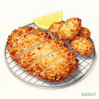 ランチ かき＆ロースかつ定食（単品）