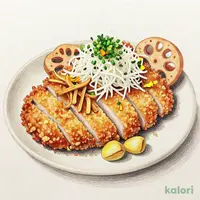 たっぷり香味野菜とおろしかつ