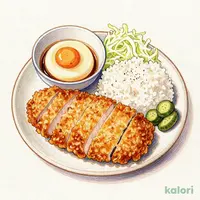 長芋のとろろ【青森県産】とヒレかつ