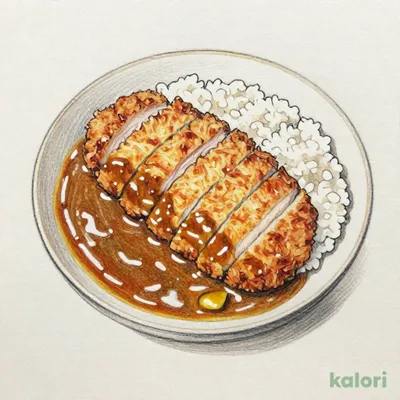 ひれカツカレー