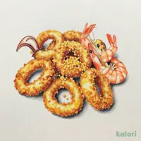 イカ&海老フライ