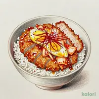 キムチかつ丼