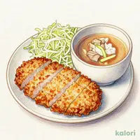 コンビロースかつ定食