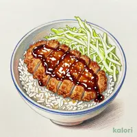 Sauce Pork Cutlet Rice Bowl