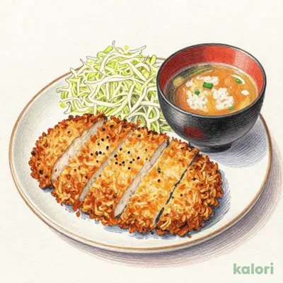 Pork Loin Cutlet Set Meal