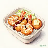 海老トリプル丼弁当