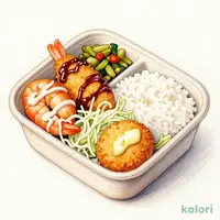 海老トリプル弁当