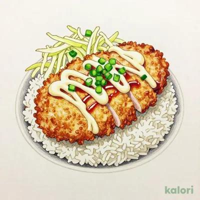 Negi-Taru (Green Onion & Tartar) Chicken Katsu Rice Bowl