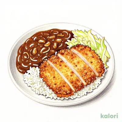 カツカレー(梅)