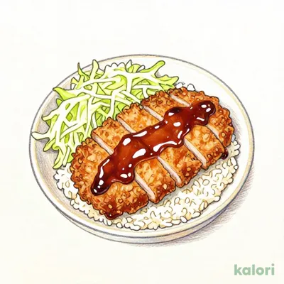 Sauce Katsudon (Pork Cutlet Bowl), Large