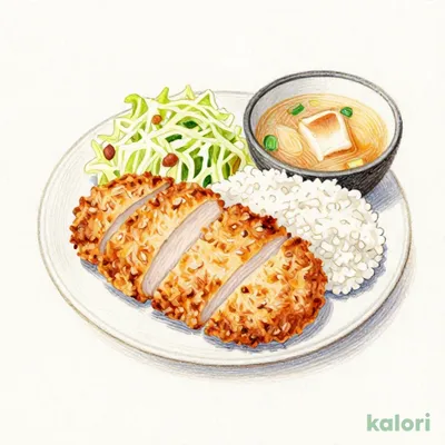 ダブルロースカツ定食